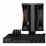 Cooler para Processador NZXT T120, 120mm, RGB, Intel e AMD, Preto - RC-TR120-B1