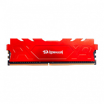 Memória DDR4 Redragon Rage, 16GB, 3200Mhz, CL16, Red, GM-702