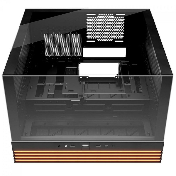 Gabinete Gamer Be Quiet Light Base 600 DX, ARGB, Mid Tower, ATX, Vidro Temperado, Sem Fans, Preto, BGW65