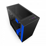Gabinete NZXT H400i Preto/Azul, CA-H400W-BL