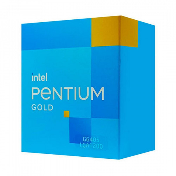 Processador Intel Pentium Gold G6405 4.1GHz 4MB, 10ª Geração, Comet Lake, LGA 1200, BX80701G6405