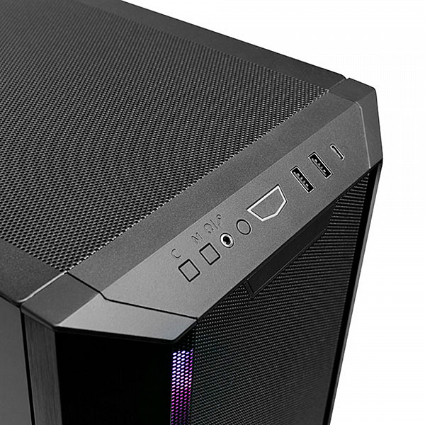 Gabinete Gamer Lian Li Lancool III, Mid Tower, Vidro Temperado, Preto, E-ATX, Sem Fonte, Com 4 Fans, LANCOOL 3-X