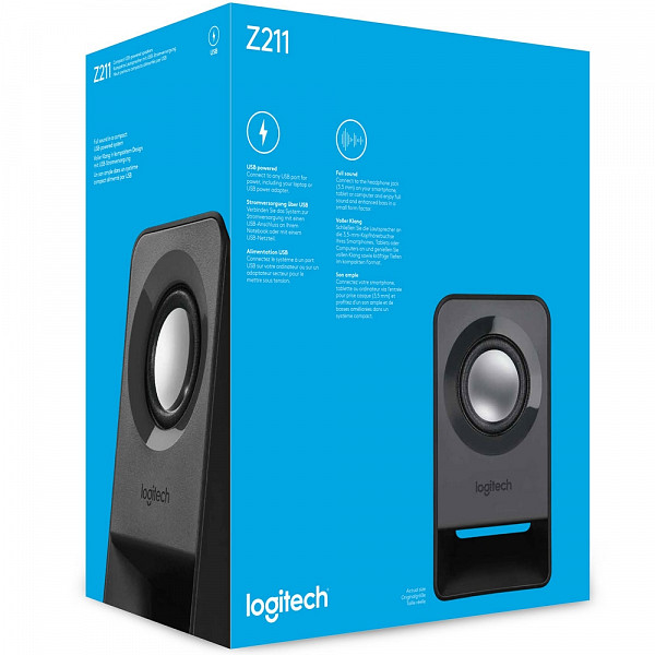 SubWoofer Logitech Z211 2.1 7W RMS