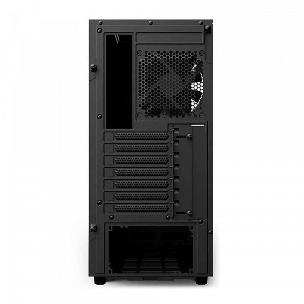 Gabinete Gamer NZXT H510, Mid Tower, Com 2 Fans, Vidro Temperado, Red, S-Fonte, CA-H510B-BR