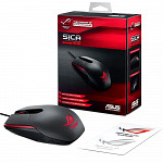 Mouse Gamer Asus Óptico ROG Sica 5000DPI, P301-1A