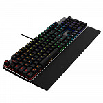 Teclado Mecânico Gamer AOC GK500, RGB, Switch Outemu Blue, ABNT2 - GK500D84B