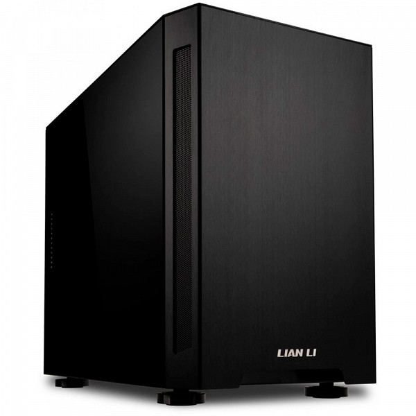 Gabinete Gamer Lian Li TU150WX, Mini Tower, Janela Lateral, Black, Sem Fonte, Sem Fan