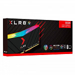 Memória PNY XLR8 RGB, 8GB, 3200MHz, DDR4, CL16 - MD8GD4320016XRGB