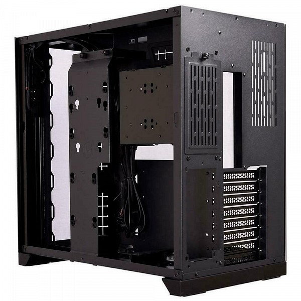 Gabinete Gamer Lian Li PC-011 Dynamic, Mini ITX / Micro ATX / ATX, Lateral e Frontal em Vidro, Preto - PC-O11 DYNAMIC BLACK