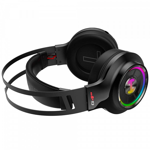 Headset Gamer Edifier G4TE Hecate, RGB, 7.1, Virtual Som Surround, Drivers 50mm, USB - G4TE-BK