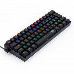 Teclado Gamer Mecânico Redragon Lakshmi, ABNT2, 61 Teclas, Switch Blue, K606R