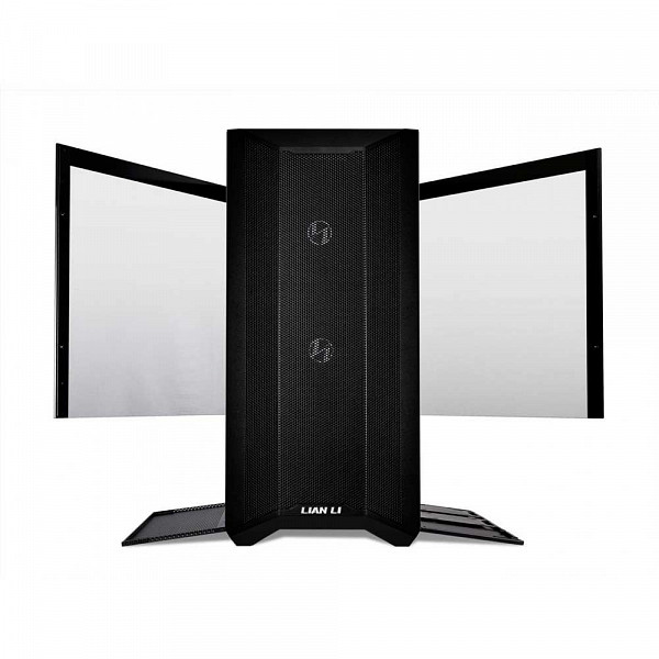 Gabinete Gamer Lian Li, Lancool II Mesh Performance X, Mid Tower, Vidro Temperado, Black, Sem Fonte, Com 2 Fans
