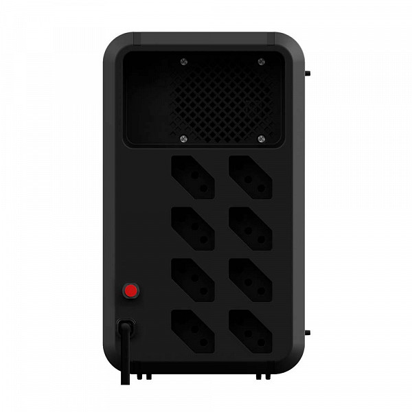 Nobreak Intelbras ATTIV 1200VA, Semi senoidal, 220V, 8 Tomadas de Saída, Preto