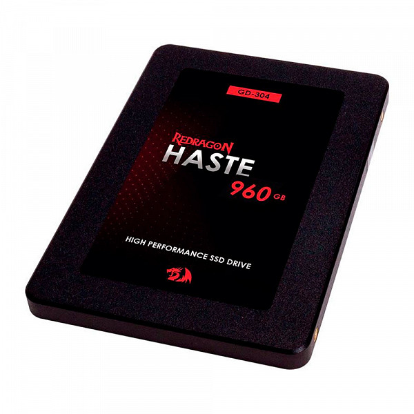 SSD Redragon Haste GD-304, 960GB, Sata III, Leitura 550MBs Gravação 480MBs