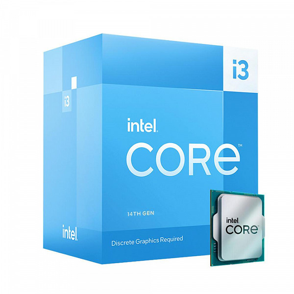 Processador Intel Core I3 14100, 14ª Geração, 3.5 Ghz, 4.7 Ghz Turbo, Cache 12mb, LGA 1700 - Bx8071514100