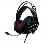 Headset Gamer Redragon Cadmu, RGB, Som Surround 7.1, Drivers 53mm, USB, Preto - H370