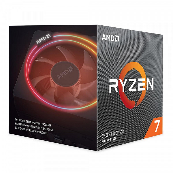 Processador AMD Ryzen 7 3800X Cache 32MB 3.9GHz (4.5GHz Max Turbo) AMD4 - 100-100000025BOX