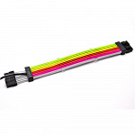 Cabo Extensor Lian Li Strimer Plus Triple, RGB, 8 Pinos - STRIMERTRIPLE8PIN PLUS