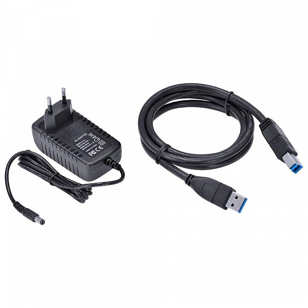 Dock Station Vinik, 1 Baia, 2.5´/3.5´, USB 3.0, Preto - DS-A30