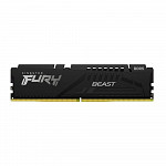 Memória Kingston Fury Beast, 16GB, 5600MHz, DDR5, CL40, Preto - KF556C40BB-16
