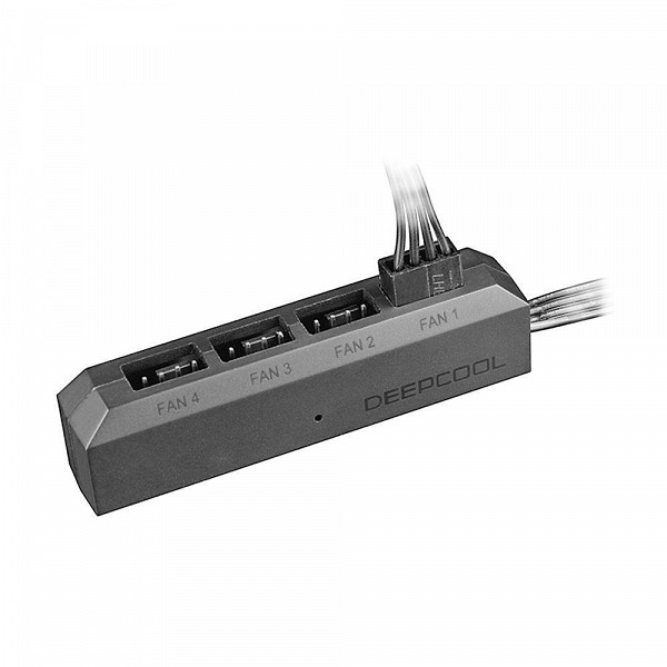Controlador p/ 4 fans - Deepcool - FH-04 - DP-F04PWM-HUB (Preto)