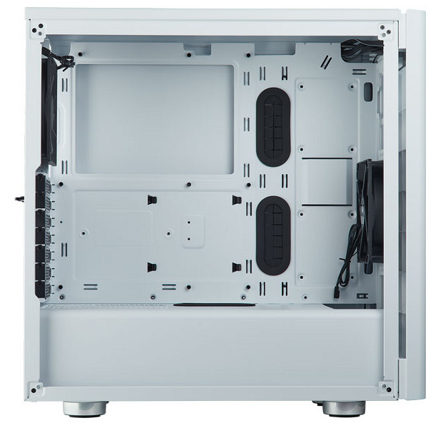 Gabinete Corsair Gamer Carbide 275R Branco com Lateral em Vidro Temperado - CC-9011133-WW