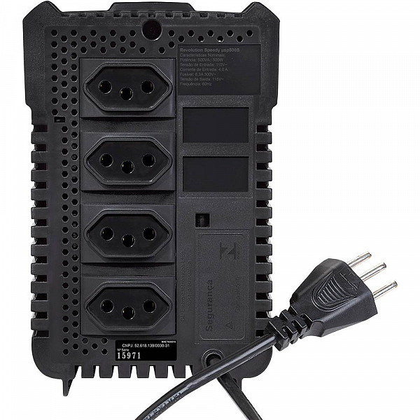 Estabilizador SMS Revolution Speedy 500va Mono 115 15971