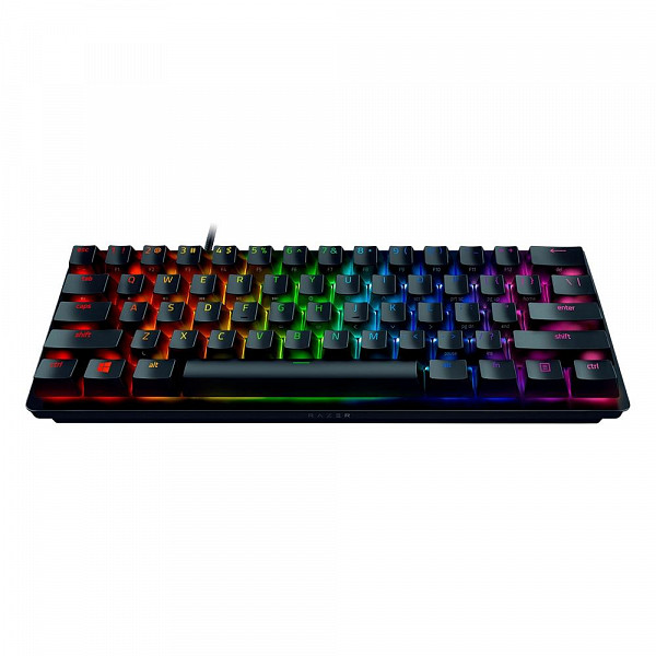 Teclado Óptico-Mecânico Gamer Razer Huntsman Mini, Chroma, Razer Switch Purple, US - RZ03-03390500-R3U1