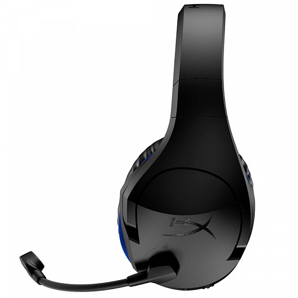 Headset Gamer Sem Fio HyperX Cloud Stinger Wireless PS4, Drivers 50mm, Preto e Azul - HX-HSCSW-BK