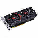 Placa de Vídeo PCyes AMD Radeon RX 570 4GB GDDR5 256 Bits Dual-Fan Graffiti Series - PJ570RX256GD5