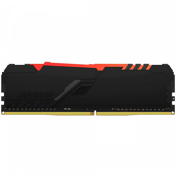 Memória Kingston Fury Beast RGB, 16GB, DDR4, 3200MHz, CL16 - KF432C16BBA/16