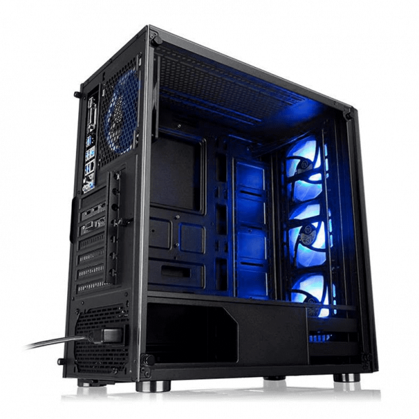Gabinete Thermaltake V200 Tg RGB/Black/Win/Spcc/Temp Glass*1 - CA-1K8-00M1WN-01