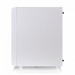 Gabinete Gamer Thermaltake S200 TG ARGB Snow, Mid Tower, Vidro Temperado, ATX, White, Sem Fonte, Com 3 Fans, CA-1X2-00M6WN-00