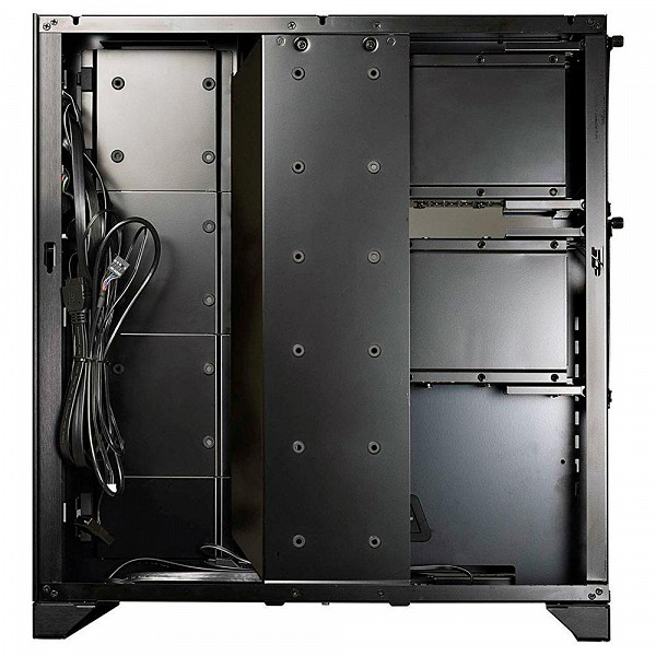 Gabinete Lian Li 011 Dynamic XL ROG Edition Preto Full Tower Lateral de Vidro Temperado - 011DXL-X