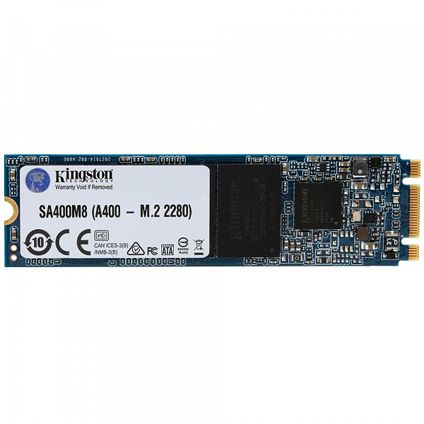 SSD Kingston A400, 240GB, M.2, Leitura 500MB/s, Gravação 350MB/s - SA400M8/240G