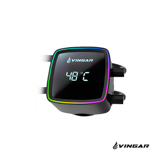 Water Cooler VINGAR Kelvin 240 ARGB – Alta Performance em Refrigeração Líquida INTEL E AMD