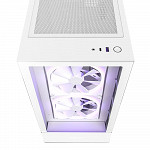 Gabinete NZXT H5 Elite Edition, Mid Tower, RGB, ATX, Lateral e Frontal em Vidro Temperado, 3x Cooler Fan, Branco - CC-H51EW-01
