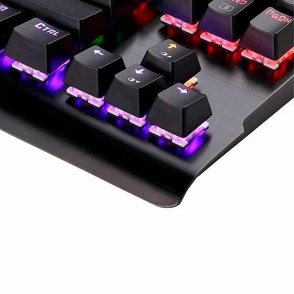 Teclado Mecânico Gamer Redragon Visnu, Rainbow, Switch Outemu Azul, PT - K561R-1