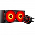 Water Cooler Deepcool Gammaxx L240T Red, 240mm, Led Vermelho - DP-H12RF-GL240TR