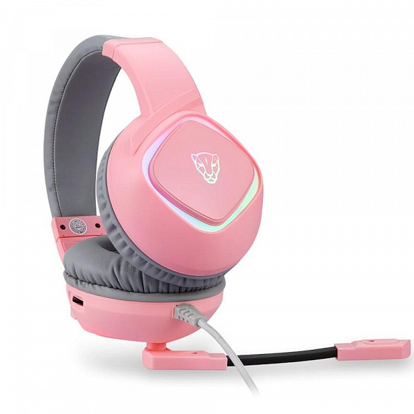 Headset Gamer Motospeed G750, RGB, 7.1 Virtual, Drivers 40mm, Rosa - FMSHS0092RSA