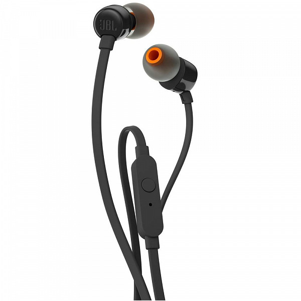 Fone de Ouvido Intra Auricular JBL T110 Preto - JBLT110BLK
