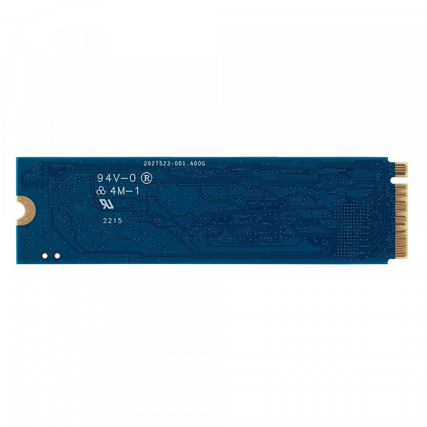 SSD 500 GB Kingston NV2, M.2 2280 PCIe, NVMe, Leitura: 3500 MB/s e Gravação: 2100 MB/s - SNV2S/500G