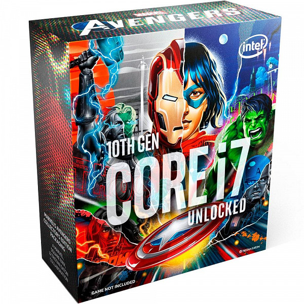 Processador Intel Core i7-10700K Marvel´s Avengers Collector´s Edition Packaging, Cache 16MB, 5.1GHz, LGA1200 - BX8070110700KA
