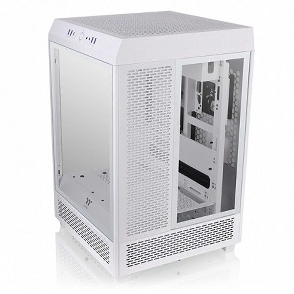 Gabinete Thermaltake The Tower 500 Snow com Janela Lateral em Vidro Temperado 120MM  CA-1X1-00M6WN-00