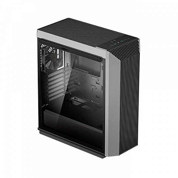 Gabinete Gamer DeepCool, CL500, Mid Tower, Vidro Temperado, Black, R-CL500-BKNMA0N-C-1, Sem Fonte