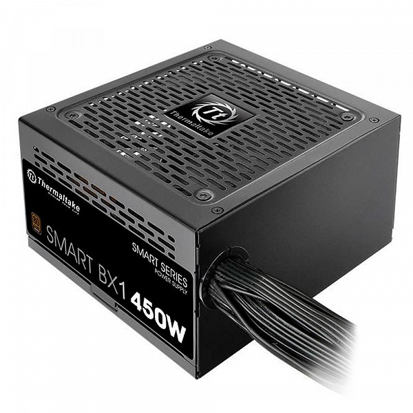 Fonte Thermaltake TT Smart BX1, 450W, 80 Plus Bronze - PS-SPD-0450NNFABB-1