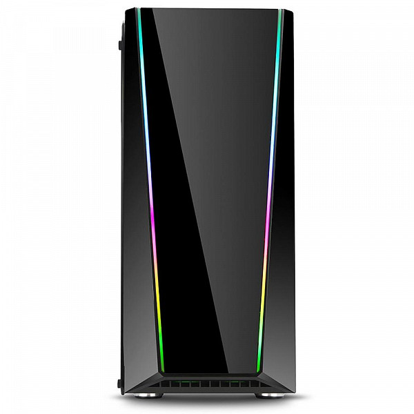 Gabinete Gamer Redragon Tailgate, Mid Tower, RGB, Lateral e Frontal em Vidro - GC-702
