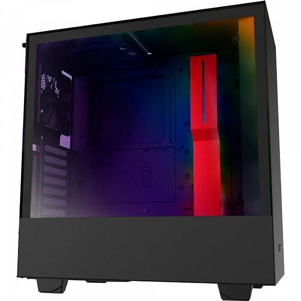 Gabinete Gamer NZXT H510i, Mid Tower, Com 2 Fans, Vidro Temperado, Red, S-Fonte, CA-H510I-BR