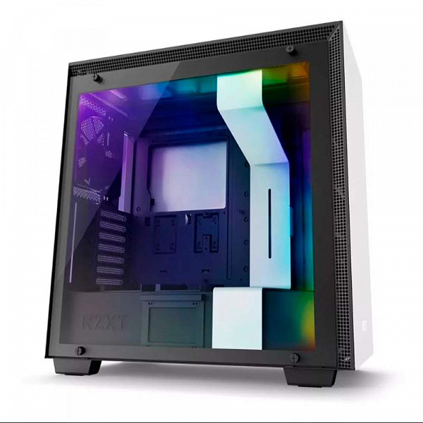 Gabinete H700I Branco Rgb Tg Ca-H700W-WB Nzxt