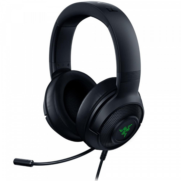 Headset Gamer Razer Kraken X USB, LED Verde, Som Surround 7.1, Drivers 40mm - RZ04-02960100-R3U1